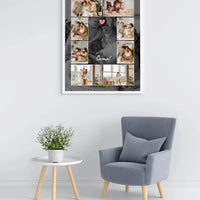 Personalizuotas šeimos įrėmintas plakatas su jūsų nuotraukomis  Posteris(Plakatas) -  dovanokis.lt