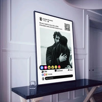 Personalizuotas "Facebook" dizaino įrėmintas plakatas su jūsų nuotrauka ir tekstu  Posteris(Plakatas) -  dovanokis.lt