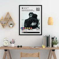 Personalizuotas "Facebook" dizaino įrėmintas plakatas su jūsų nuotrauka ir tekstu  Posteris(Plakatas) -  dovanokis.lt