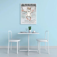 Personalizuota Vaiko Gimimo Metrikų Iliustracija, Mergaitės ir Berniuko gimimo metrika, plakatas su rėmeliu  Poster -  dovanokis.lt