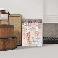 Personalizuota Vaiko Gimimo Metrikų Iliustracija at drobės  Drobe -  dovanokis.lt