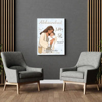 Personalizuota Berniuko Gimimo Metrikų Iliustracija ant drobės  Drobe -  dovanokis.lt