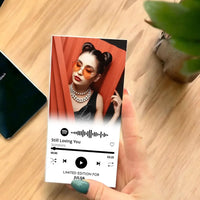 Personalizuotas "Spotify" šokoladas su jūsų nuotrauka TeeInBlue Šokoladas