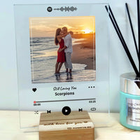 Personalizuotas "Spotify" stiklinis posteris su jūsų nuotrauka TeeInBlue Stiklas