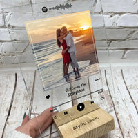 Personalizuotas "Spotify" stiklinis posteris su jūsų nuotrauka TeeInBlue Stiklas