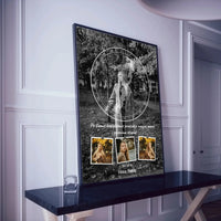 Personalizuotas žvaigždžių žemėlapis, plakatas su rėmeliu  Posteris(Plakatas) -  dovanokis.lt