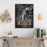 Personalizuotas žvaigždžių žemėlapis, plakatas su rėmeliu  Posteris(Plakatas) -  dovanokis.lt