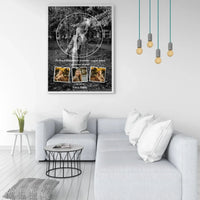 Personalizuotas žvaigždžių žemėlapis, plakatas su rėmeliu  Posteris(Plakatas) -  dovanokis.lt