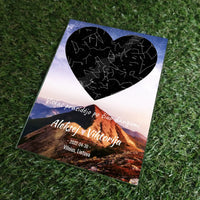 Personalizuotas žvaigždžių žemėlapis, stiklinis posteris. DVNS-012A  Stiklas -  dovanokis.lt