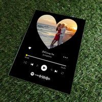 Personalizuotas muzikinis grotuvas "Spotify", stiklinis posteris. MZGR-011  Stiklas -  dovanokis.lt