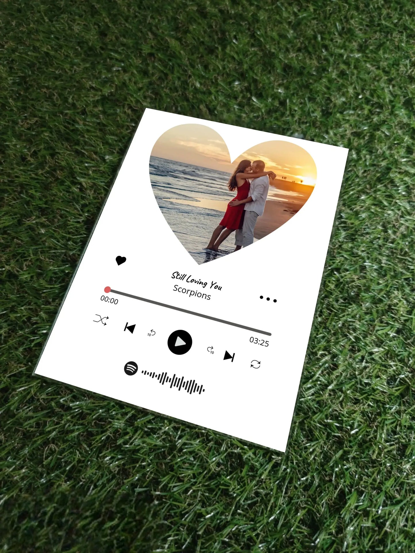 Personalizuotas muzikinis grotuvas "Spotify", stiklinis posteris. MZGR-012  Stiklas -  dovanokis.lt