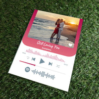 Personalizuotas muzikinis grotuvas "Spotify", stiklinis posteris. MZGR-016  Stiklas -  dovanokis.lt