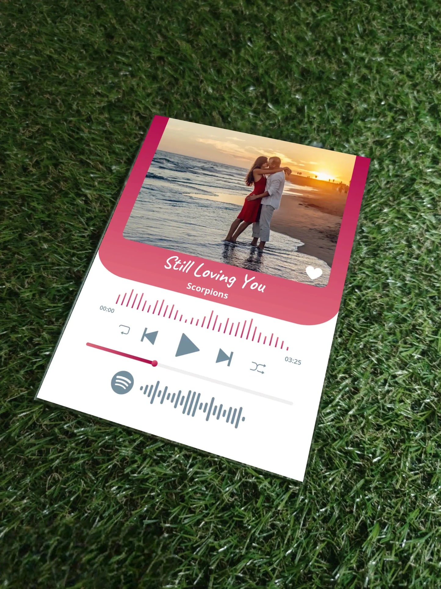 Personalizuotas muzikinis grotuvas "Spotify", stiklinis posteris. MZGR-016  Stiklas -  dovanokis.lt