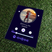 Personalizuotas muzikinis grotuvas "Spotify", stiklinis posteris. MZGR-019  Stiklas -  dovanokis.lt