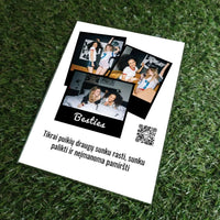 Personalizuotas "Besties" kūrinys ant stiklo su jūsų nuotrauka ir tekstu  Stiklas -  dovanokis.lt