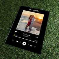 Personalizuotas muzikinis grotuvas "Spotify", stiklinis posteris. MZGR-010  Stiklas -  dovanokis.lt