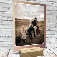 Personalizuotas "Only Pic" stiklinis posteris su jūsų nuotrauka  Stiklas -  dovanokis.lt