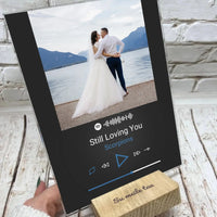 Personalizuotas muzikinis grotuvas "Spotify", stiklinis posteris. MZGR-001B  Stiklas -  dovanokis.lt