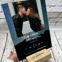 Personalizuotas muzikinis grotuvas "Spotify", stiklinis posteris. MZGR-004  Stiklas -  dovanokis.lt