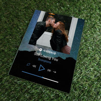 Personalizuotas muzikinis grotuvas "Spotify", stiklinis posteris. MZGR-004  Stiklas -  dovanokis.lt