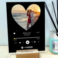Personalizuotas muzikinis grotuvas "Spotify", stiklinis posteris. MZGR-011  Stiklas -  dovanokis.lt