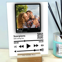 Personalizuotas muzikinis grotuvas "So Player + Instagram", stiklinis posteris. MZGR-001A  Stiklas -  dovanokis.lt