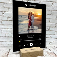 Personalizuotas muzikinis grotuvas "Spotify", stiklinis posteris. MZGR-010  Stiklas -  dovanokis.lt