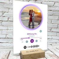 Personalizuotas muzikinis grotuvas "Spotify", stiklinis posteris. MZGR-013  Stiklas -  dovanokis.lt