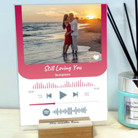 Personalizuotas muzikinis grotuvas "Spotify", stiklinis posteris. MZGR-016  Stiklas -  dovanokis.lt