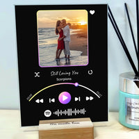 Personalizuotas muzikinis grotuvas "Spotify", stiklinis posteris. MZGR-017  Stiklas -  dovanokis.lt