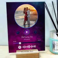 Personalizuotas muzikinis grotuvas "Spotify", stiklinis posteris. MZGR-018  Stiklas -  dovanokis.lt