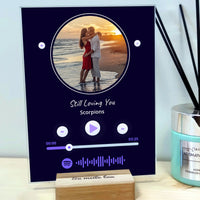 Personalizuotas muzikinis grotuvas "Spotify", stiklinis posteris. MZGR-019  Stiklas -  dovanokis.lt