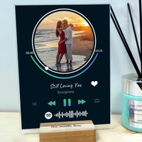 Personalizuotas muzikinis grotuvas "Spotify", stiklinis posteris. MZGR-020  Stiklas -  dovanokis.lt