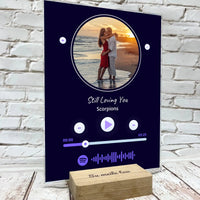 Personalizuotas muzikinis grotuvas "Spotify", stiklinis posteris. MZGR-019  Stiklas -  dovanokis.lt