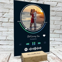 Personalizuotas muzikinis grotuvas "Spotify", stiklinis posteris. MZGR-020  Stiklas -  dovanokis.lt