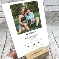 Personalizuotas muzikinis grotuvas "Spotify", stiklinis posteris. MZGR-007  Stiklas -  dovanokis.lt