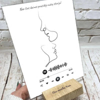 Personalizuotas muzikinis grotuvas "Spotify", stiklinis posteris. MZGR-014C  Stiklas -  dovanokis.lt