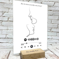 Personalizuotas muzikinis grotuvas "Spotify", stiklinis posteris. MZGR-014C  Stiklas -  dovanokis.lt