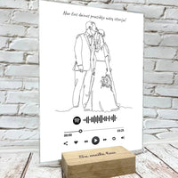 Personalizuotas muzikinis grotuvas "Spotify", stiklinis posteris. MZGR-014J  Stiklas -  dovanokis.lt