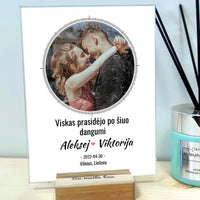 Personalizuotas žvaigždžių žemėlapis, stiklinis posteris. DVNS-021  Stiklas -  dovanokis.lt