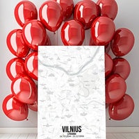 Personalizuotas viso spektro žemėlapis ant drobės, su jūsų buvimo vieta  Drobe -  dovanokis.lt