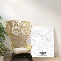 Personalizuotas viso spektro žemėlapis ant drobės, su jūsų buvimo vieta  Drobe -  dovanokis.lt