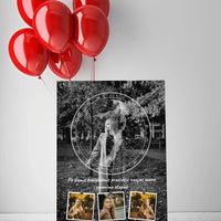 Personalizuotas žvaigždžių žemėlapis ant drobės  Drobe -  dovanokis.lt