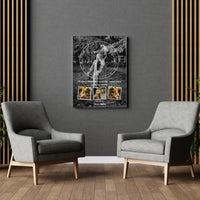 Personalizuotas žvaigždžių žemėlapis ant drobės  Drobe -  dovanokis.lt