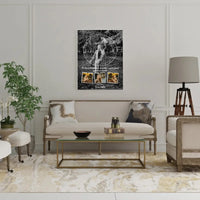 Personalizuotas žvaigždžių žemėlapis ant drobės  Drobe -  dovanokis.lt