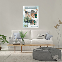 Personalizuotas mūsų šeimos atostogos spaudinys ant drobės  Drobe -  dovanokis.lt