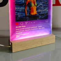 LED Stovas stikliniam posteriui  Personalization -  dovanokis.lt