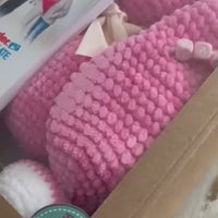 Zuikis ilgomis ausimis (35cm) įvairių spalvų